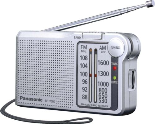 Panasonic Deutsch.CE Portable Radio RFP150DEGS si Silber Radios RF-P150DEG-S - Afbeelding 1 van 8