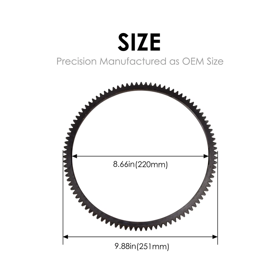 For Kohler Command V-Twin & Courage Flywheel Starter Ring Gear 97 Tooth - Image 2 of 4