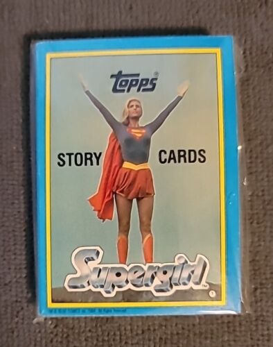 SUPERGIRL The Movie Set 44 Sticker/cards Topps 1984 Helen Slater - Picture 1 of 3
