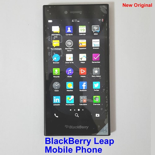 100 % Original Original BlackBerry Leap 16GB 8MP 4G WLAN GPS entsperren Handy - Bild 3 von 12