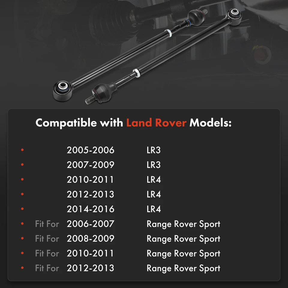 2x Rear Lateral Arm for Land Rover Range Rover Sport 2006-2013 LR3 2005-2009 LR4 - Imagen 2 de 4