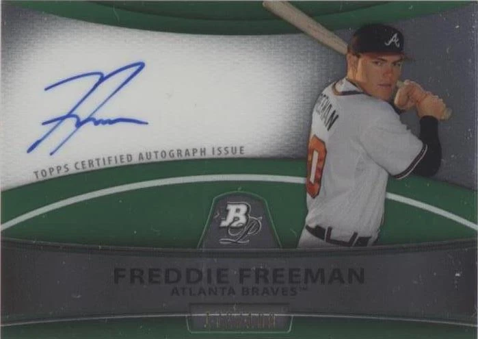 2010 Bowman Platinum - Freddie Freeman #BPA-FF for sale | eBay