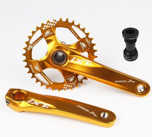 MTB Bike Crankset BB Narrow Wide Round Oval Chainring 170mm 32 34 36