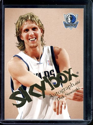 DIRK NOWITZKI - 2004 SKYBOX FLEER BASKETBALL #21 DALLAS MAVERICKS NBA
