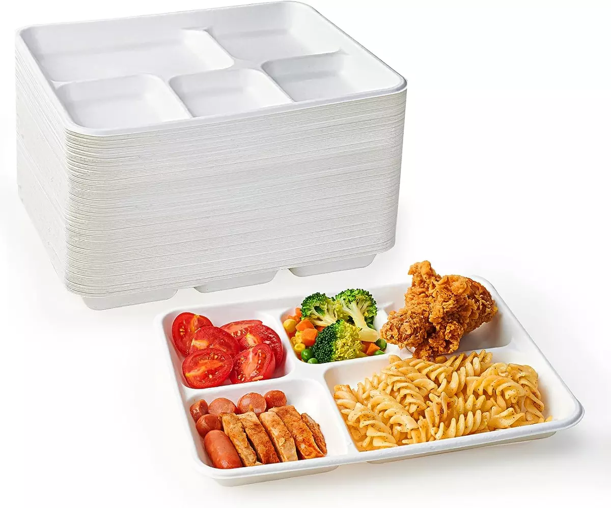 Disposable sectioned sale plates