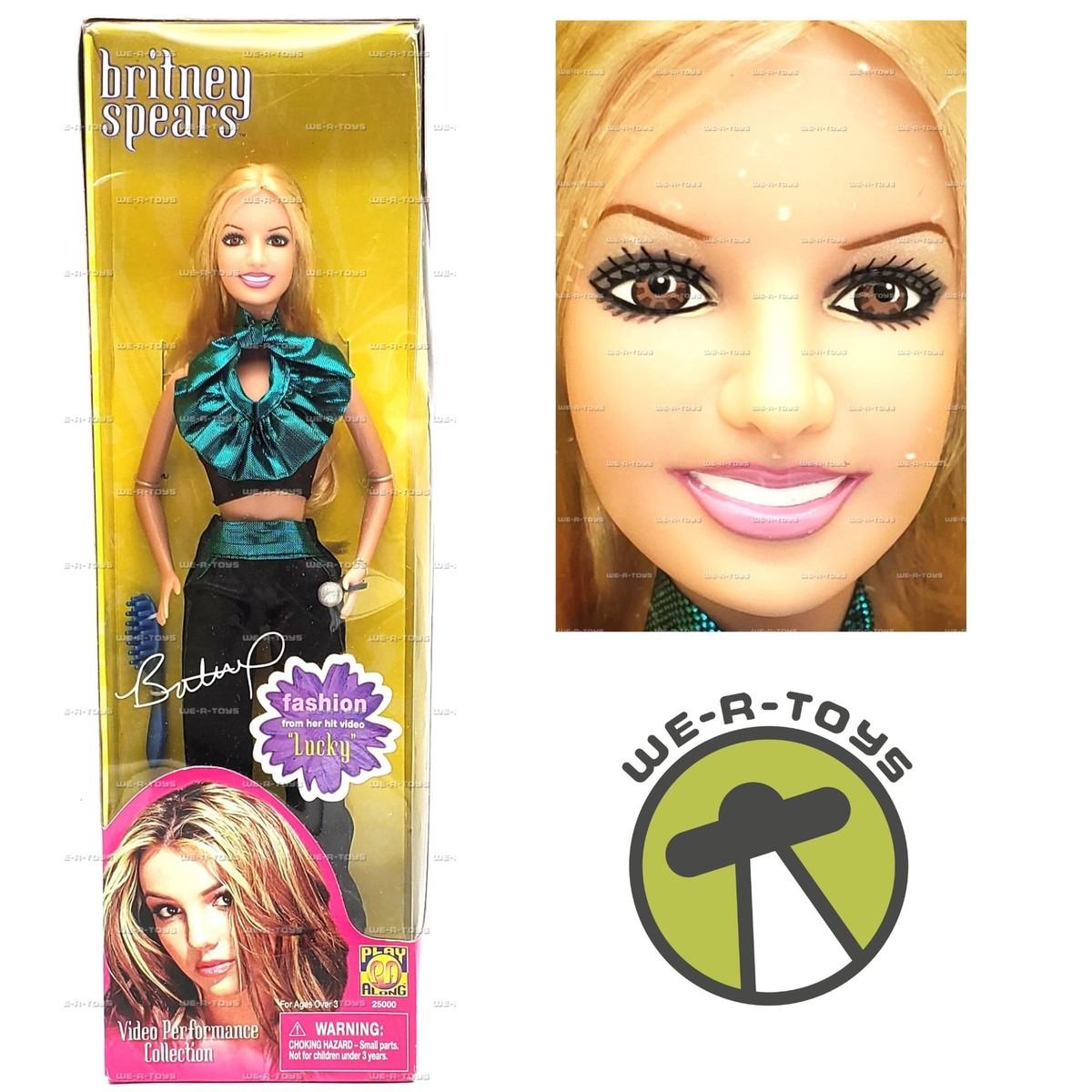 Britney Spears Video Performance Collection Doll Lucky 2001