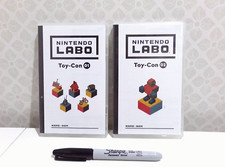 2x Nintendo Labo Toy-Con 01 & 02 games for Nintendo Switch robot & variety kit