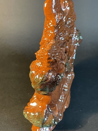Figurina Babbo Natale 5” Redwood Ranch Pottery Smaltata Redware 2002 - Foto 19 di 22