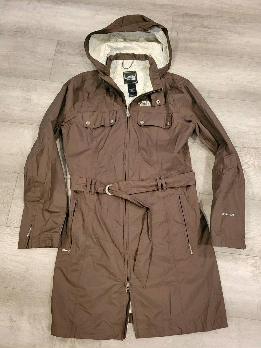 North Face Hyvent Womens Brown Rain Jacket The North Face Seasonal