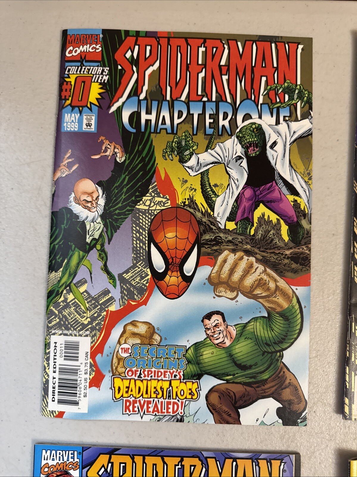 🕷️🕷️Spiderman Chapter One 1999 #0,1,2,7 John Byrne🕷️🕷️