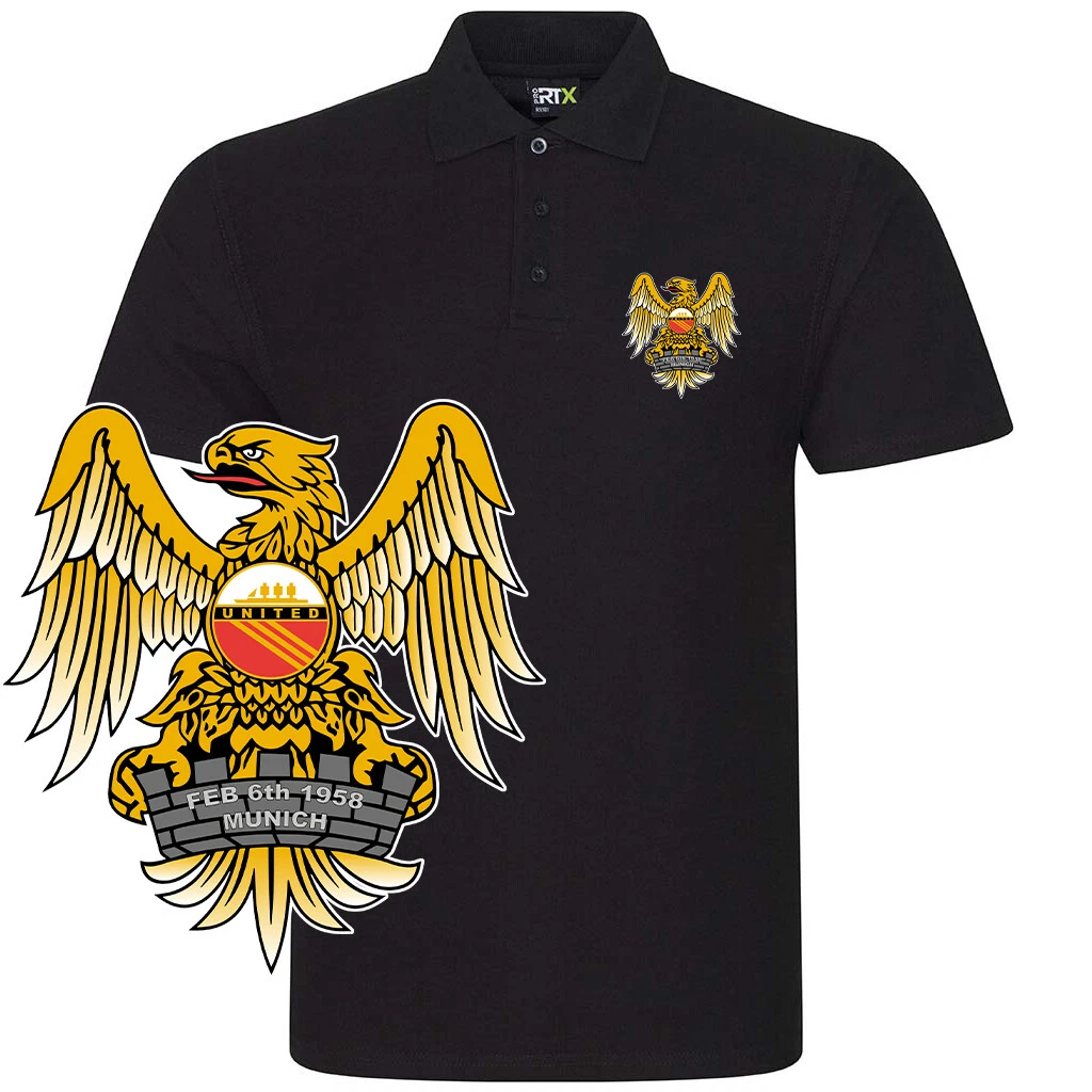 1958 Cup Final Crest Pocket Polo Shirt United Mens Fanmade Merchandise
Opens in a new window or tab