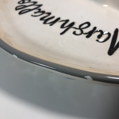 S'mores Serving Tray Platter Dish Ceramic Prep Camping Trailer 12" Transpac - Picture 7 of 12