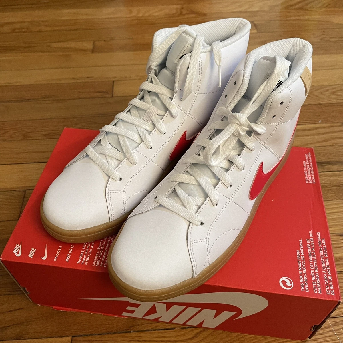 Nike court royale clearance red