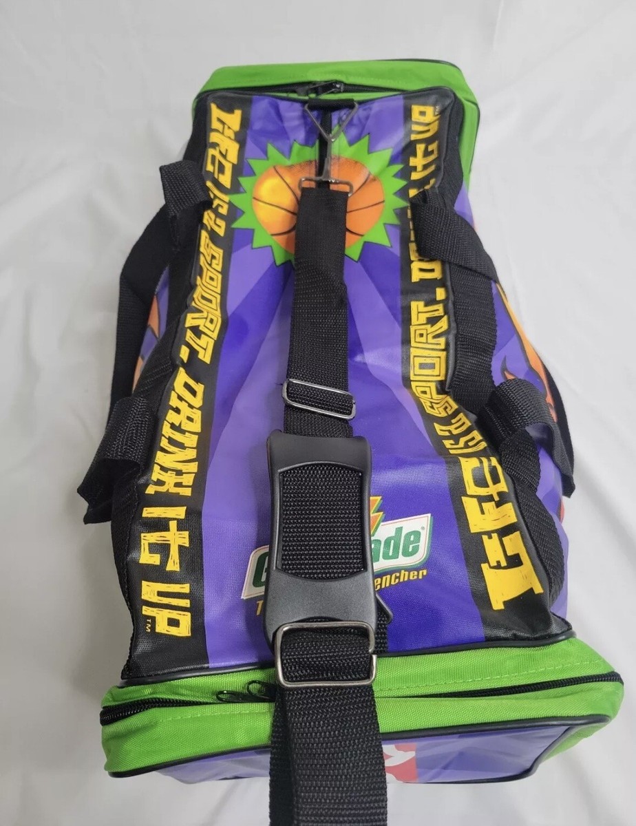 Vintage 90s NBA Gatorade Duffle Gym Bag Michael Jordan Frank Kozik