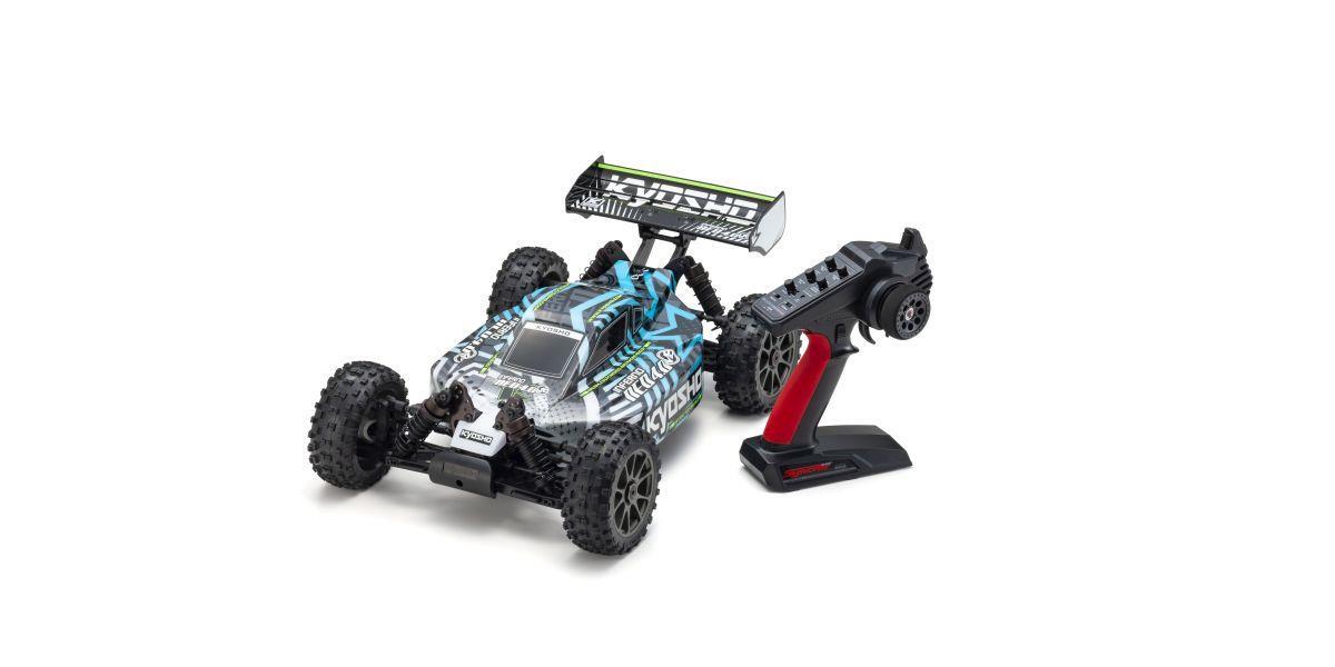 Kyosho K34118T2B Inferno Neo VE 4.0 1:8 RC Brushless EP Readyset - T2 White