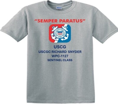 USCGC RICHARD SNYDER WPC-1127 *SENTINEL CLASS*SHIRTS.USCG OFFICIALLY LICENSED