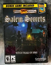 Salem Secrets Hidden Object Game (PC Windows DVD, 2014)