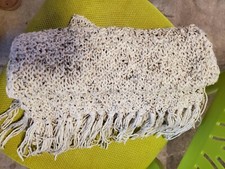 New Unisex Hand-Knitted Long Scarf 100 Wool 70" 11" Soft  Warm