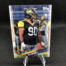 2019 Topps Football AAF #145 - Tani Tupou RC - San Diego Fleet