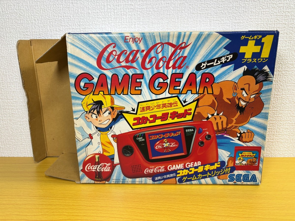 Tested Coca Cola Kid console Game Gear Sega GG Japan with Tested Coca Cola Kid console Game Gear Sega GG Japan with