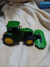 John Deere Green Tractor Toy Original old condition 