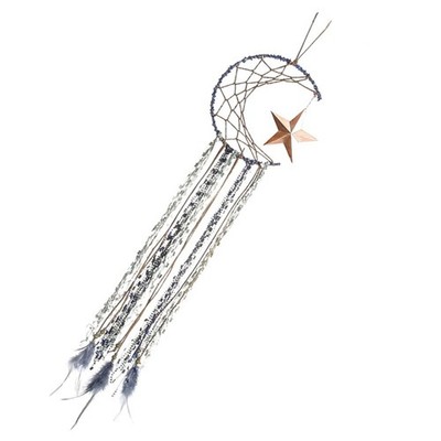 1pc Moon Design Hanging Decor Star Dekorierter (Golden Stern)