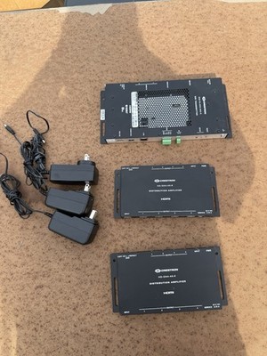 Crestron DM-TX-4KZ-302-C  Lot 2 HD-DA4-4k-E