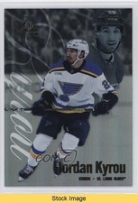 2023 Upper Deck Fleer Ultra Flair Showcase Row 2 Showtime Jordan Kyrou READ 12l5