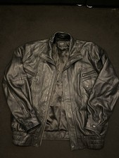 Original Vintage LLD Men’s Black Leather Jacket (S)