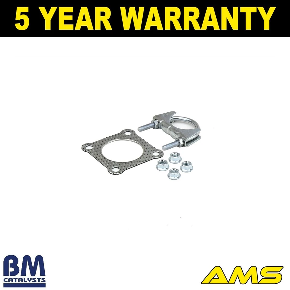 Fits VW Bora 2000-2001 Golf 2000-2001 1.6 Catalytic Converter Kit BM - Image 3 of 4