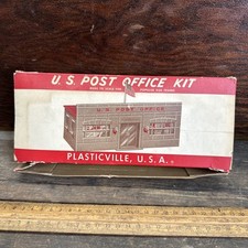 PLASTICVILLE US Post Office PO-1 Vintage Kids Toy Kit 