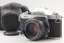  Near MINT w/ Case  Pentax K2 SMC Pentax 55mm f1.8 35mm Film Camera From JAPAN