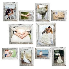 xnlkros Picture Frame Set 10 pack, Farmhouse Photo Frames, Gallery Wall Frame...