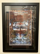 Signed Framed String Cheese Incident 2005 Conscious Alliance Poster Fall Tour