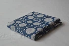 NO TARRIF CHARGES 100% ✅100%Cotton Floral Print Hand Print 5 Yard fabric ZK-8
