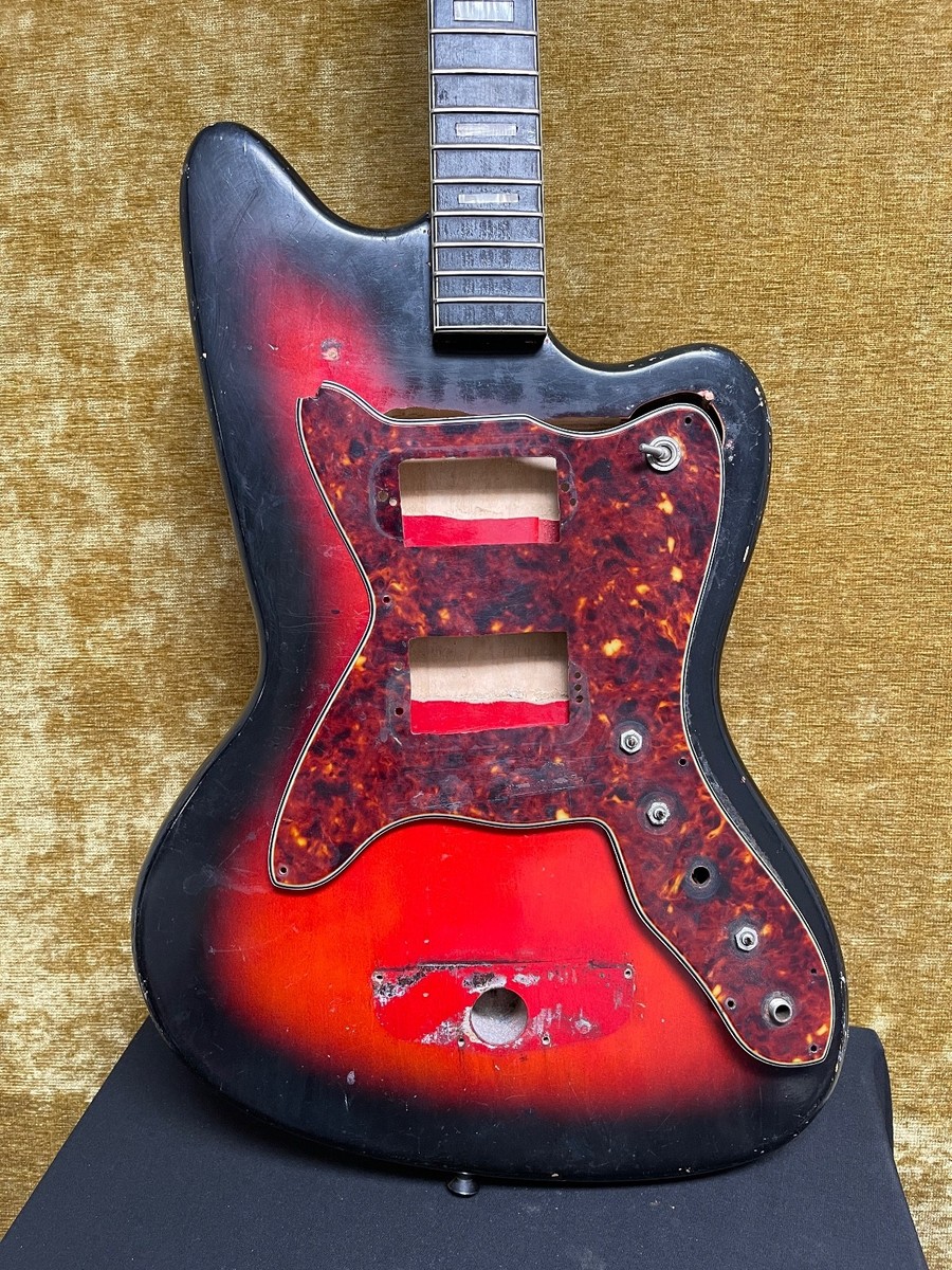 SILVERTONEヴィンテージエレキギター 1960s Silvertone Electric Guitar Body (For Parts) | eBay