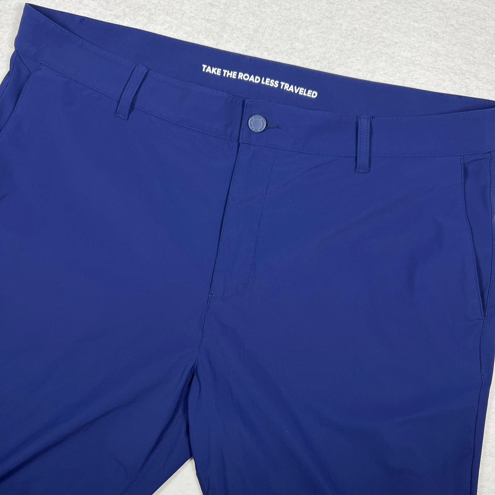 Rhone Pants Mens 38 Blue Performance Stretch Golf Chino Lightweight Travel