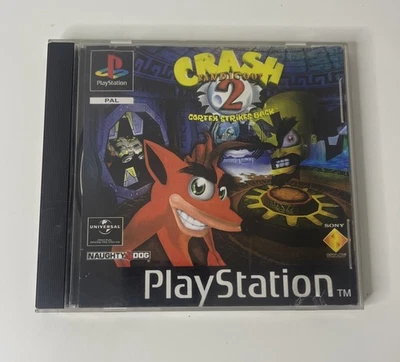 Crash Bandicoot 2 Cortex Strikes Playstation PS1 | PRESS Promotion Spiel RAR :) - Bild 1 von 4