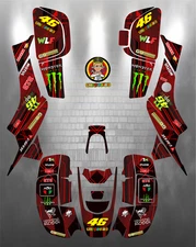 HONDA TRX 400 EX 1999-2004 Full Graphics kit Stikers Decals