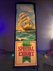Vintage Antique 1976 Heileman's Special Export Beer Lighted 3 Sided Sign