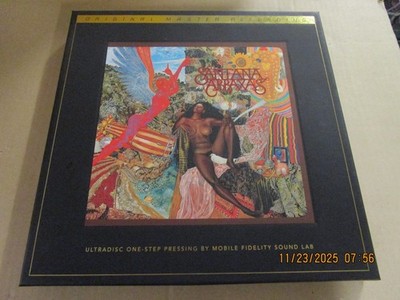 SANTANA Abraxas MFSL 2X45 180 Gram MFSL Ultradisc Vinyl Box Set Used! 2016 MFSL