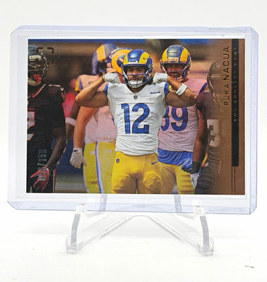 Panini 2025 Photogenic Football Puka Nacua #111 Bronze /150 Los Angeles Rams