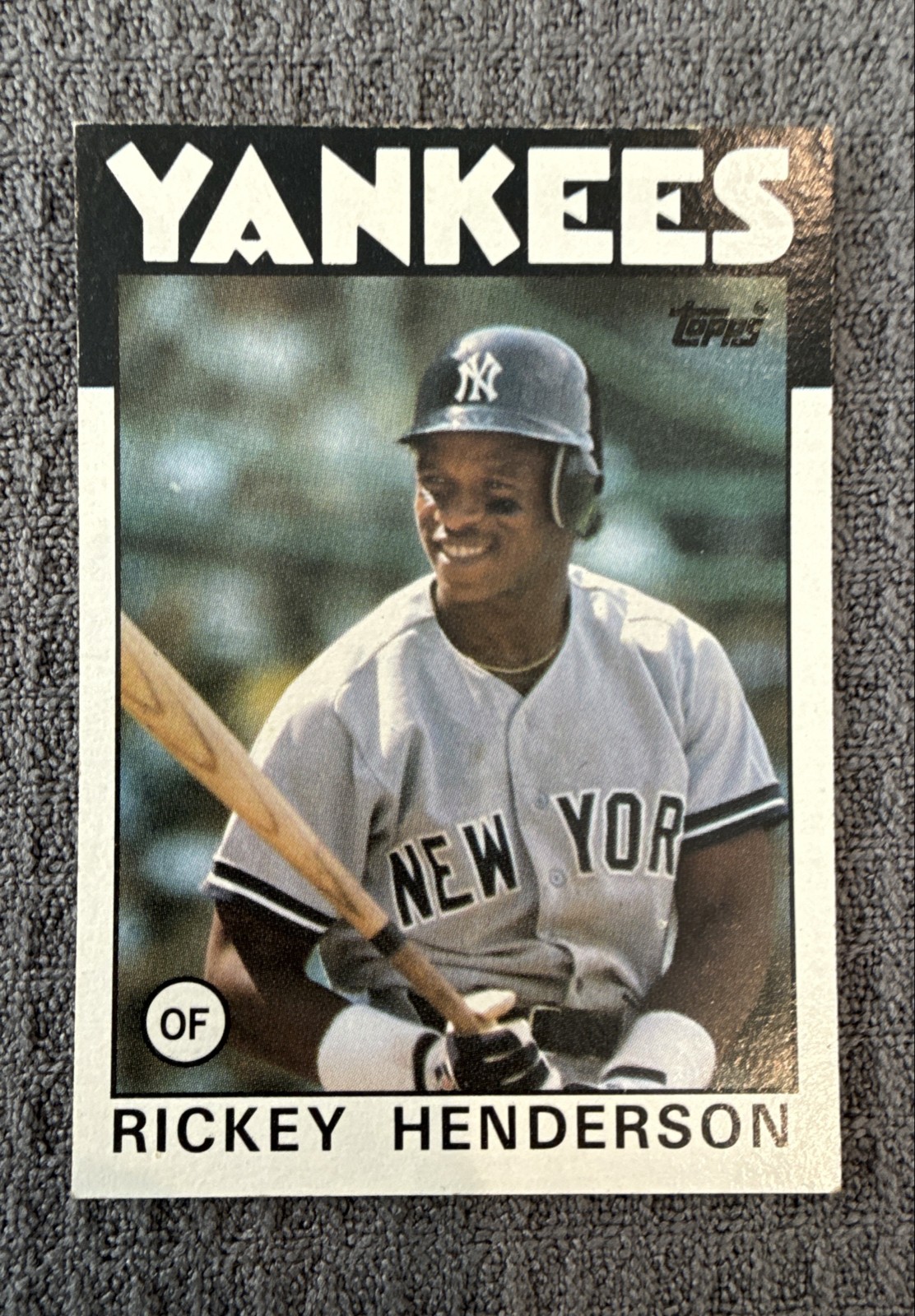 1986 Topps - Rickey Henderson #500