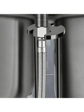 2Pcs Drain Fitting Tool Set with Twin-Rod Access for Sink Repair Care