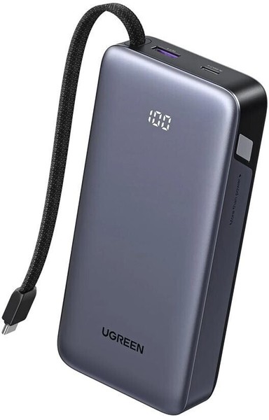 Ugreen Powerbank Mit Display 20000Mah 45W Pd 3.0 USB-A, USB-C, Fast Charge Qc-image
