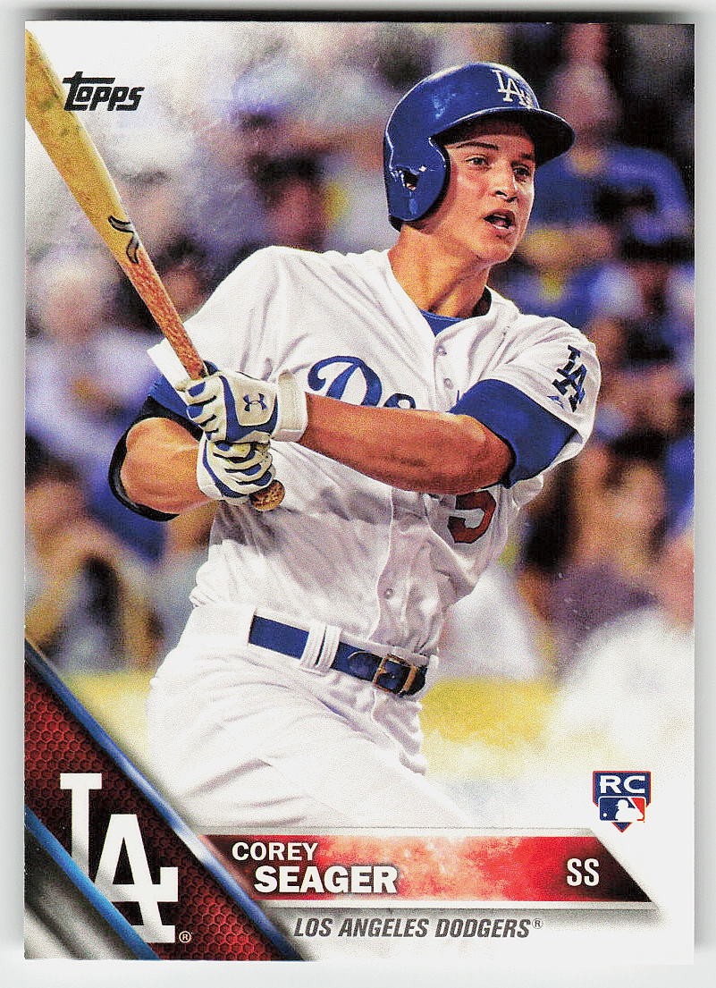 2016 Topps #85 Corey Seager BASEBALL Los Angeles Dodgers