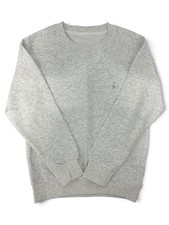 Alo Yoga Accolade Crewneck Pullover Sweatshirt Heather Grey Size M No Size Tag