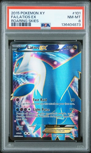 Latios-EX graded PSA 8 for sale on eBay