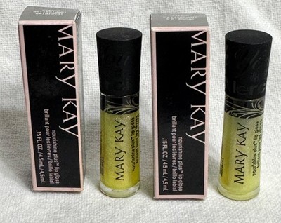 2 Mary Kay Nourishine Plus Lip Gloss INSPIRING Set of TWO New in Box