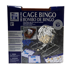 Cage Bingo Deluxe With Case-NEW by Pavilion